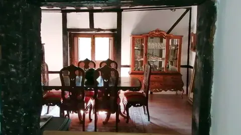 Casa de Doña Sancha, en Covarrubias (Burgos), donde se hacen visitas teatralizadas.