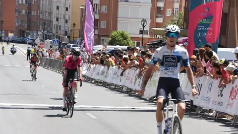 Technosylva Maglia Rower Bembibre Cycling Team roza la gloria en la Vuelta a Ávila: Fabrizio Crozzolo, segundo en la general por solo 3 segundos.