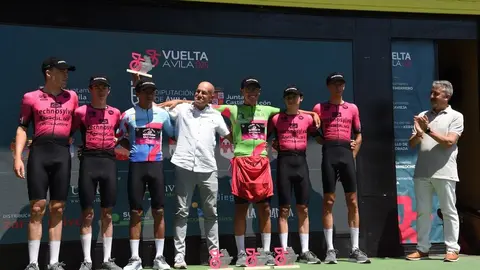 Technosylva Maglia Rower Bembibre Cycling Team roza la gloria en la Vuelta a Ávila: Fabrizio Crozzolo, segundo en la general por solo 3 segundos.