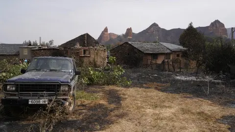 Efectos incendio en Las Médulas.