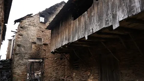 Efectos incendio en Las Médulas. Foto: César Hornija.