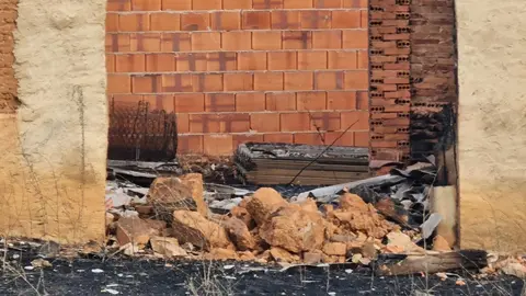 La desolación se adueña de la Valdería; Castrocalbón y San Esteban de Nogales vivieron momentos dramáticos por las llamas y el resultado fue desolador. Fotos: Heraldo de León