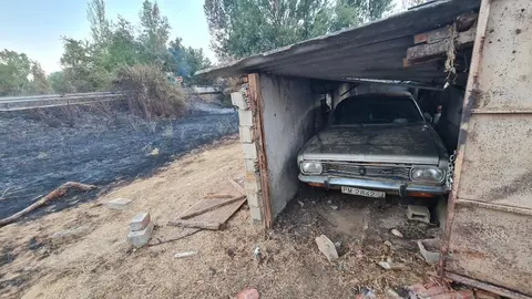 La desolación se adueña de la Valdería; Castrocalbón y San Esteban de Nogales vivieron momentos dramáticos por las llamas y el resultado fue desolador. Fotos: Heraldo de León