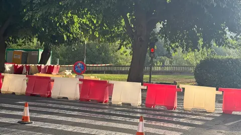 El Ayuntamiento de León, tras la adjudicación definitiva, ha dado comienzo a las obras de construcción de una rotonda junto al Puente de los Leones, en la intersección de las avenidas Ingeniero Sáenz de Miera y Palencia, así como del paseo Salamanca.