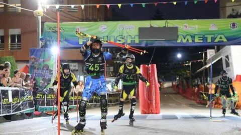 Segunda jornada de la IX Xamascada Valle de Laciana Campeonatos de Europa Alpino en Línea. Fotos: Xamascada y Luis Velasco