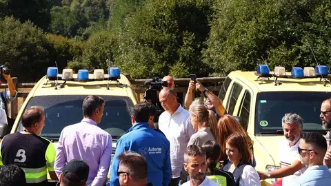 El presidente del Gobierno visita Asturias y respalda un pacto de estado mientras una ola de fuegos afecta a León y otras provincias. Pool Heraldo de León