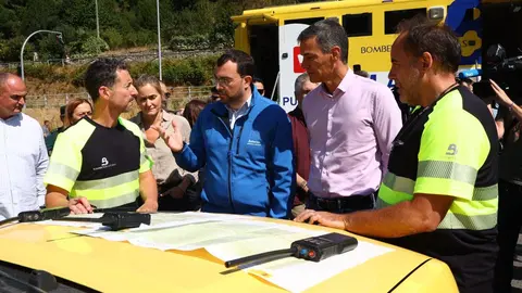 El presidente del Gobierno visita Asturias y respalda un pacto de estado mientras una ola de fuegos afecta a León y otras provincias. Pool Heraldo de León