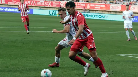 La Cultural pierde por la mínima en casa ante el Almería. Foto: Peio García