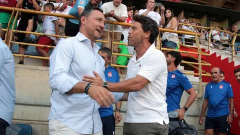 La Cultural pierde por la mínima en casa ante el Almería. Foto: Peio García