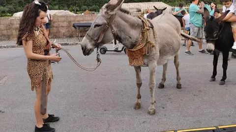 La burra 'Torda' se alza con la victoria en la tradicional carrera de burros de Noceda del Bierzo  La popular cita de las fiestas patronales celebró su 58.ª edición con gran ambiente, una decena de animales en competición y la reivindicación del burro como símbolo cultural del Bierzo. Fotos: José Luis García