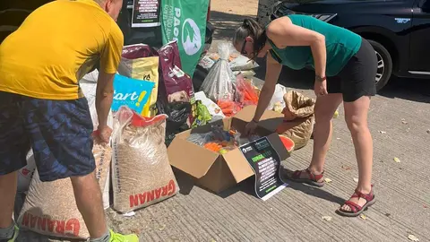 Pacma organiza una recogida este sábado en la Avenida de los Reyes Leoneses, 11, en la capital leonesa para los animales afectados por los incendios