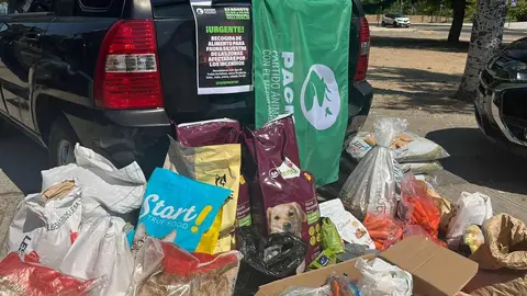 Pacma organiza una recogida este sábado en la Avenida de los Reyes Leoneses, 11, en la capital leonesa para los animales afectados por los incendios