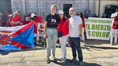 Día de peñas en las Fiestas de la Encina 2025 de Ponferrada.