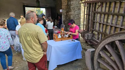 Santa Colomba de Somoza celebra el éxito multitudinario de sus patios abiertos. Más de 60 artesanos y miles de visitantes reafirman a la feria 'Patios con Arte' como referente cultural y rural de la Maragatería. Fotos: Carlos Calvo