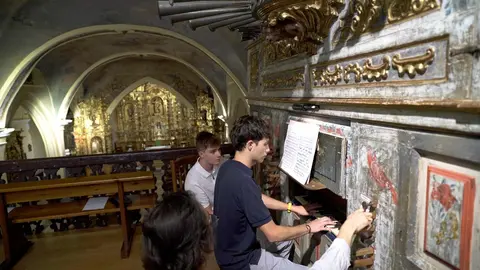 El Curso Internacional de Órgano Ibérico de Santa Marina del Rey despide su VII edición con el concierto de alumnos