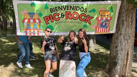 Un instante de la primera edición del Festival Pic&Rock de Mansilla de las Mulas. Foto: Belén Louzao.