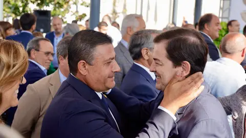 El presidente de la Junta de Castilla y León, Alfonso Fernández Mañueco, junto con el presidente de la Diputación de Salamanca, Javier Iglesias, inaugura Salamaq 2025, la Feria del Sector Agropecuario y 36 Exposición Internacional de Ganado Puro, que se celebra del 4 al 8 de septiembre. Fotos: Susana Martín