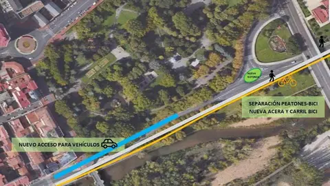 El PP propone mejoras en el Puente Martín Granizo para garantizar la seguridad de ciclistas y peatones. Los populares plantean una nueva intervención en el Paseo de Salamanca dentro de los presupuestos municipales de 2026.