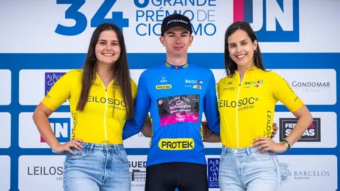 El Technosylva Maglia Rower Bembibre Cycling Team se corona nuevamente en el Grande Prémio Jornal de Notícias. Foto: Igor Martins.