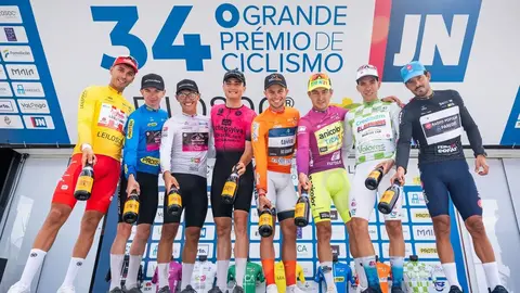 El Technosylva Maglia Rower Bembibre Cycling Team se corona nuevamente en el Grande Prémio Jornal de Notícias. Foto: Igor Martins.