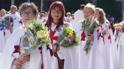 La Celebración del Día de la Encina y del LXVII aniversario del Día del Bierzo con presencia de numerosas autoridades y la destacada ausencia de Suárez-Quiñones. Foto: Campillo