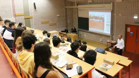 La Universidad de León da inicio al curso académico 2025/26 con las jornadas de bienvenida a sus estudiantes de nuevo ingreso. Foto: ULE.