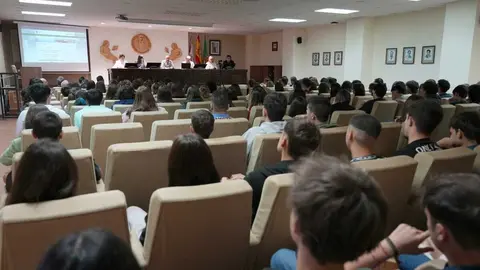 La Universidad de León da inicio al curso académico 2025/26 con las jornadas de bienvenida a sus estudiantes de nuevo ingreso. Foto: ULE.