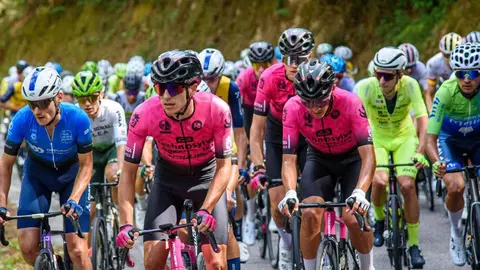 Jesse Maris conquista la etapa reina de la Volta a Galicia con el Technosylva Maglia Rower Bembibre. El ciclista estadounidense se impone en un agónico sprint y asegura matemáticamente el maillot de la montaña para el equipo leonés.