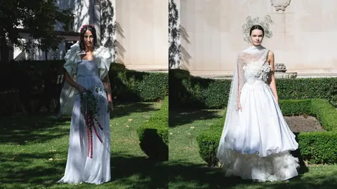 La diseñadora leonesa presenta en Madrid es Moda su colección nupcial más sostenible. Lafuente apuesta por la fuerza femenina y los tejidos responsables en 'Shakti', una cápsula de novias que une tradición, arte y conciencia ambiental.