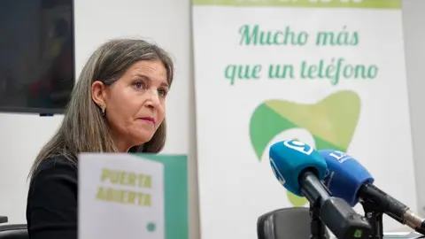 El Teléfono de la Esperanza de León presenta una campaña de prevención del suicidio, la programación formativa de la entidad y próximas actividades. Foto: Campillo.