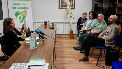 El Teléfono de la Esperanza de León presenta una campaña de prevención del suicidio, la programación formativa de la entidad y próximas actividades. Foto: Campillo.