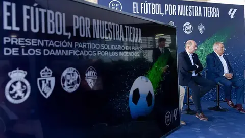 Cultural, Ponferradina, Zamora y Ourense disputarán un partido solidario el 24 de septiembre en el Reino de León para recaudar fondos y homenajear a los equipos de extinción. La Ciudad del Fútbol de Las Rozas fue este martes escenario de la presentación oficial del encuentro benéfico en apoyo a las zonas arrasadas por los incendios de este verano.