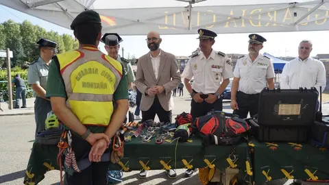 Presentación del balance del plan Seguridad Jacobea 2025 en el Camino de Santiago a su paso por León.