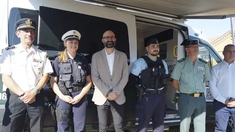 Presentación del balance del plan Seguridad Jacobea 2025 en el Camino de Santiago a su paso por León.