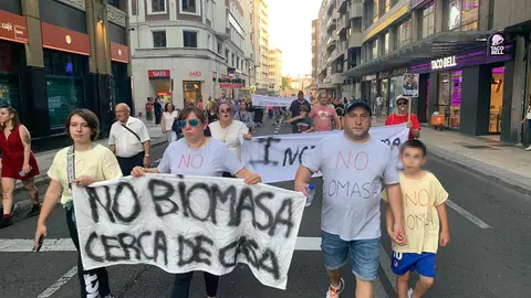 La Plataforma León Sur reúne a cientos de personas en las calles de la capital para exigir la paralización del proyecto de biomasa en Puente Castro y anuncia nuevas acciones judiciales y de movilización. Fotos: A.F. Reca