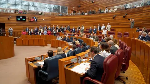 Primera sesión del Pleno de las Cortes de Castilla y León. Fotos: Leticia Pérez
