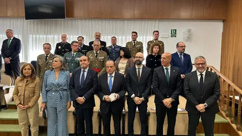 La rectora de la Universidad de León, Nuria González, preside el acto de apertura del curso académico 2025-2026 de la institución académica, al que asisten, entre otros, la consejera de Educación, Rocío Lucas, el presidente de las Cortes de Castilla y León, Carlos Pollán, o el alcalde de León, José Antonio Diez. Foto: Peio García | Universidad de León | AytoLeón