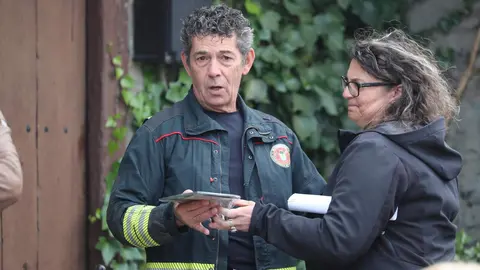 La Asociación de Vecinos El Nogalón celebra un acto de homenaje al bombero forestal Nacho Rumbao, fallecido en acto de servicio en Espinoso de Compludo. Foto: Ical