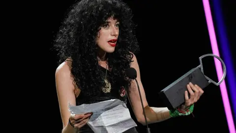 Camila Plaate, Concha de Plata a la mejor interpretación de reparto ('BELÉN'). Foto: SSIFF/Ulises Proust