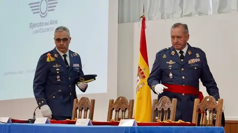 Acto de Apertura Oficial del Curso Académico 2025/2026 en la Academia Básica del Aire y del Espacio (ABA). Foto: Campillo.