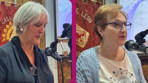 La Casa de León en Madrid acogió en la tarde el martes, 30 de septiembre, el acto benéfico titulado 'Zarpazo a los incendios', organizado por las Féminas Culturalistas de la Peña Culturalista Madrileña, en apoyo de los pueblos de la Montaña Leonesa afectados por los incendios este verano.