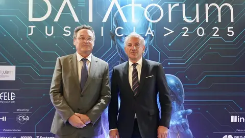 El Fiscal General del Estado, Álvaro García Ortiz, participa en el ‘DATA fórum Justicia 2025: El año de la Justicia’. foto: Campillo
