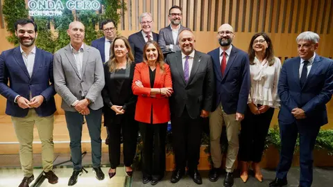 La consejera ejecutiva de la Cultural y Deportiva Leonesa, Natichu Alvarado, recogió este jueves el III Premio Mujer Leonesa 2025 que concede Onda Cero León. Foto: Campillo