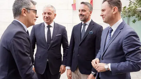 El ministro de Presidencia, Justicia y Relaciones con las Cortes, Félix Bolaños, participa en la Tercera jornada del DATA fórum Justicia 2025: El año de la Justicia. Fotos: Campillo