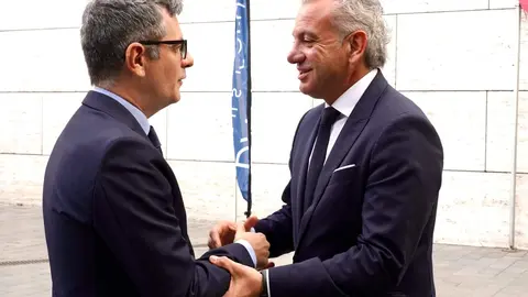 El ministro de Presidencia, Justicia y Relaciones con las Cortes, Félix Bolaños, participa en la Tercera jornada del DATA fórum Justicia 2025: El año de la Justicia. Fotos: Campillo