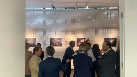 Inauguración de la exposición 'Mujeres leonesas' de Mauricio Peña. Foto: A.F.R.