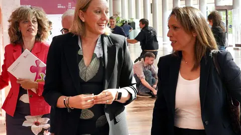 La vicepresidenta de la Junta de Castilla y León y consejera de Familia e Igualdad de Oportunidades, Isabel Blanco, inaugura la V edición de ''FP Talks'' de la Fundación Empresa Familiar de Castilla y León. Foto: Miriam Chacón
