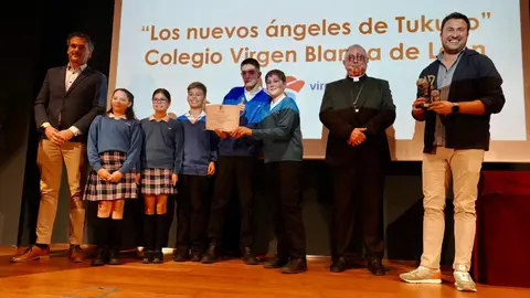 La Diócesis de León reconoció este viernes a aquellas asociaciones que, a través de sus actividades y proyectos, contribuyen de manera sobresaliente al bien común del territorio mediante la entrega de la primera edición de los Premios San Froilán. Fotos: Campillo
