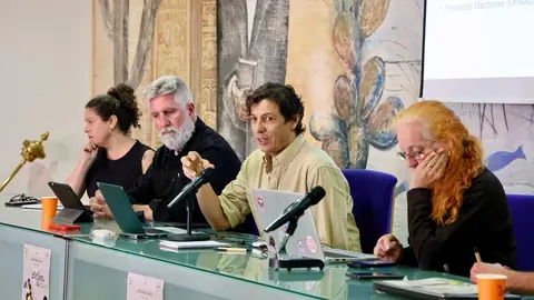 La Federación Estatal de Profesionales de Circo presenta el Marco Estratégico de Circo del Estado. Foto: Campillo.