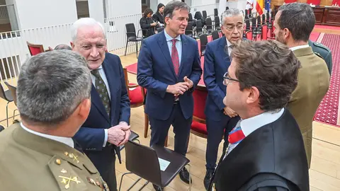 El Palacio de Justicia de Burgos acoge el acto solemne de apertura del año judicial 2025-2026 en Castilla y León, presidido por la presidenta del Tribunal Superior de Justicia de Castilla y León (TSJCyL), Ana del Ser, en el que también participa el fiscal superior de la Comunidad, Santiago Mena. Además, acuden entre otros, el presidente de la Junta, Alfonso Fernández Mañueco; el presidente de las Cortes, Carlos Pollán; o el delegado del Gobierno, Nicanor Sen. Fotos: Ricardo Ordóñez